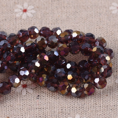 Ring 32 tahudega lõigatud pall AB pinnatud värvid 3 mm 4 mm 6 mm 8 mm lihvitud kristallklaas lahtised vahehelmed, partii ehete valmistamiseks isetegemiseks