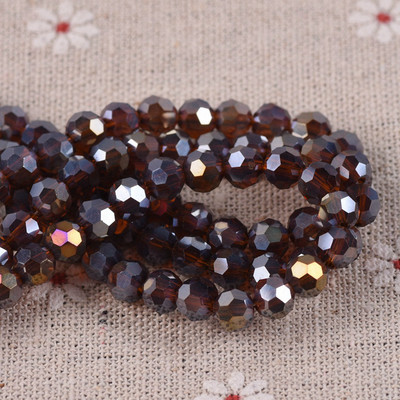 Ring 32 tahudega lõigatud pall AB pinnatud värvid 3 mm 4 mm 6 mm 8 mm lihvitud kristallklaas lahtised vahehelmed, partii ehete valmistamiseks isetegemiseks