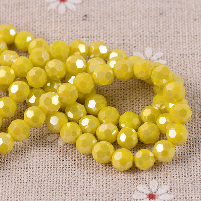 Ring 32 tahudega lõigatud pall AB pinnatud värvid 3 mm 4 mm 6 mm 8 mm lihvitud kristallklaas lahtised vahehelmed, partii ehete valmistamiseks isetegemiseks