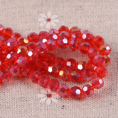 Ring 32 tahudega lõigatud pall AB pinnatud värvid 3 mm 4 mm 6 mm 8 mm lihvitud kristallklaas lahtised vahehelmed, partii ehete valmistamiseks isetegemiseks