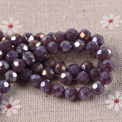 Ring 32 tahudega lõigatud pall AB pinnatud värvid 3 mm 4 mm 6 mm 8 mm lihvitud kristallklaas lahtised vahehelmed, partii ehete valmistamiseks isetegemiseks