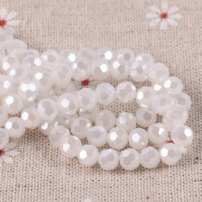 Ring 32 tahudega lõigatud pall AB pinnatud värvid 3 mm 4 mm 6 mm 8 mm lihvitud kristallklaas lahtised vahehelmed, partii ehete valmistamiseks isetegemiseks