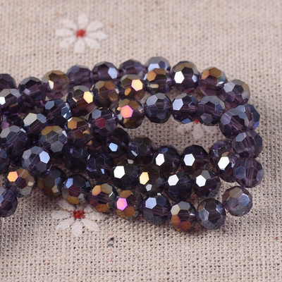 Ring 32 tahudega lõigatud pall AB pinnatud värvid 3 mm 4 mm 6 mm 8 mm lihvitud kristallklaas lahtised vahehelmed, partii ehete valmistamiseks isetegemiseks