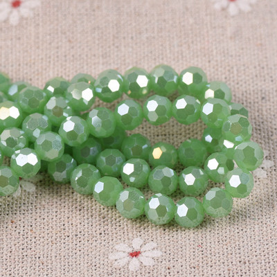 Ring 32 tahudega lõigatud pall AB pinnatud värvid 3 mm 4 mm 6 mm 8 mm lihvitud kristallklaas lahtised vahehelmed, partii ehete valmistamiseks isetegemiseks