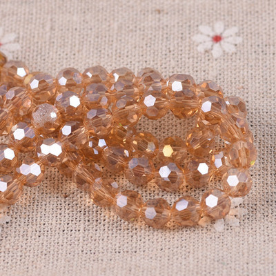 Ring 32 tahudega lõigatud pall AB pinnatud värvid 3 mm 4 mm 6 mm 8 mm lihvitud kristallklaas lahtised vahehelmed, partii ehete valmistamiseks isetegemiseks