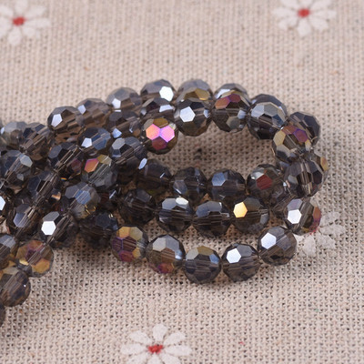 Ring 32 tahudega lõigatud pall AB pinnatud värvid 3 mm 4 mm 6 mm 8 mm lihvitud kristallklaas lahtised vahehelmed, partii ehete valmistamiseks isetegemiseks