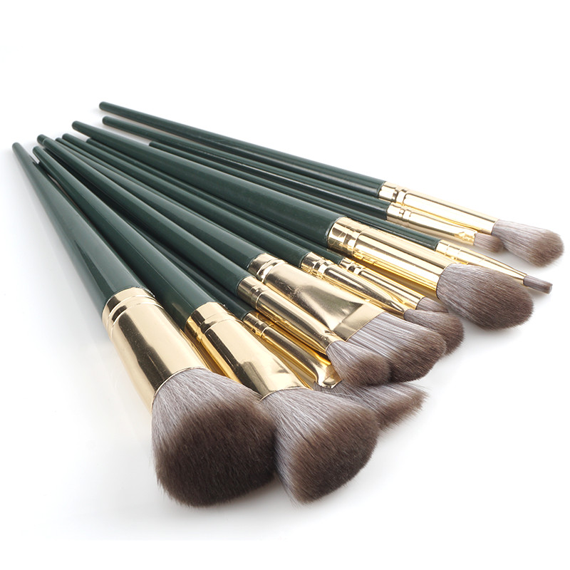 14 komada Set kistova za šminku Podloga za puder Blending Sjenilo za oči Kozmetika za usne Beauty Make Up kist Pincel Maquiagem