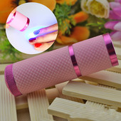 Mini UV LED-valgusti -1 tk UV-LED-lamp küünekuivati 9tk LED-taskulamp teisaldatav küünekuivati 30 sekundit kiire küünekunsti tööriistade valgusti*