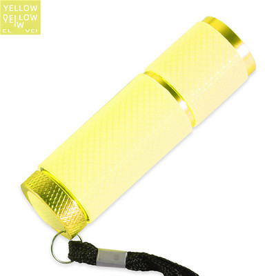 Mini UV LED-valgusti -1 tk UV-LED-lamp küünekuivati 9tk LED-taskulamp teisaldatav küünekuivati 30 sekundit kiire küünekunsti tööriistade valgusti*