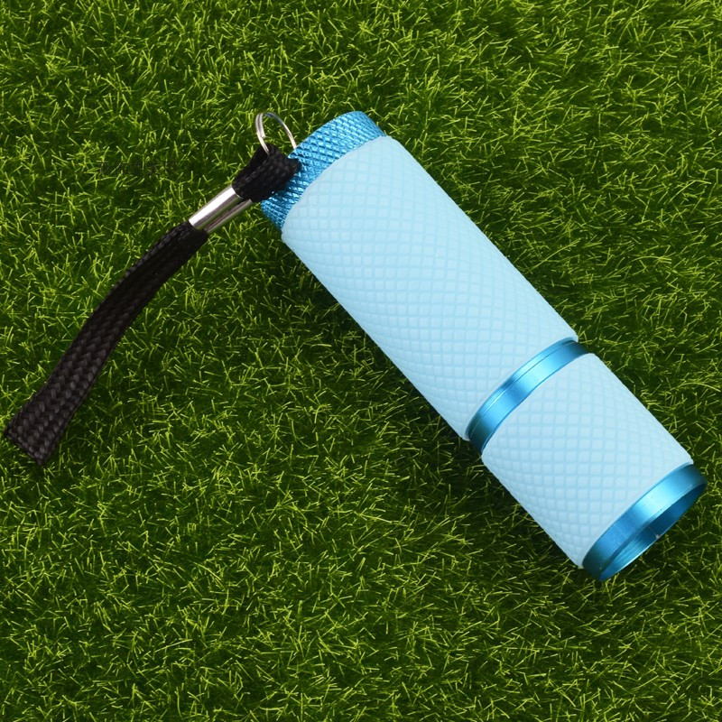 Mini UV LED-valgusti -1 tk UV-LED-lamp küünekuivati 9tk LED-taskulamp teisaldatav küünekuivati 30 sekundit kiire küünekunsti tööriistade valgusti*