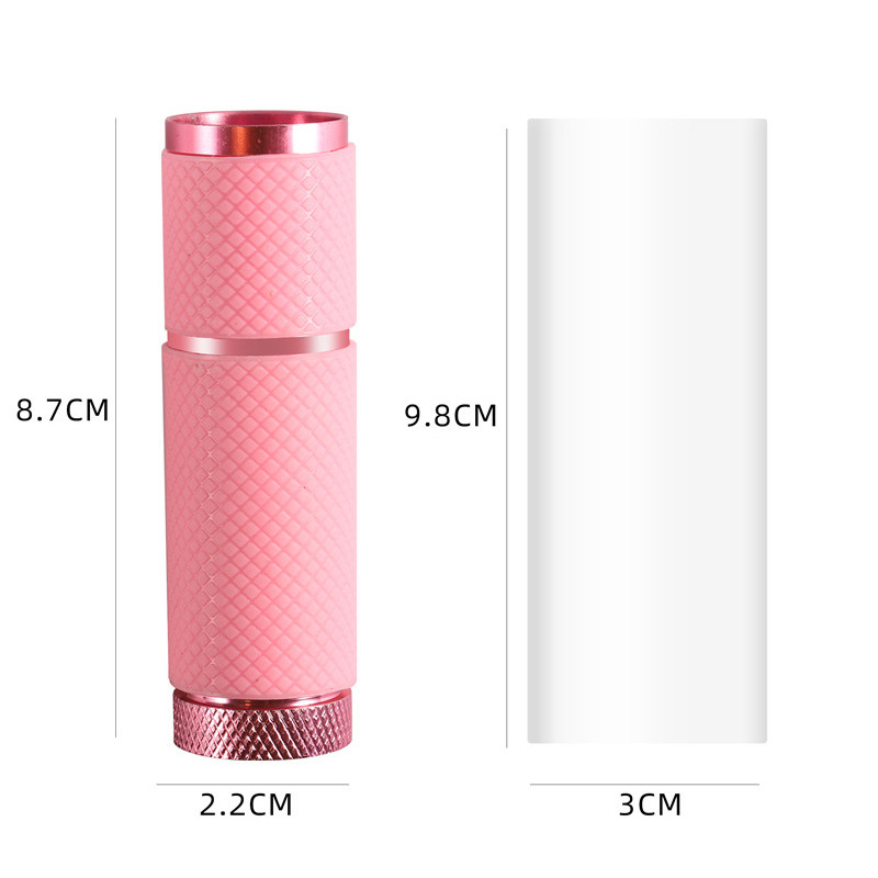 Mini UV LED-valgusti -1 tk UV-LED-lamp küünekuivati 9tk LED-taskulamp teisaldatav küünekuivati 30 sekundit kiire küünekunsti tööriistade valgusti*