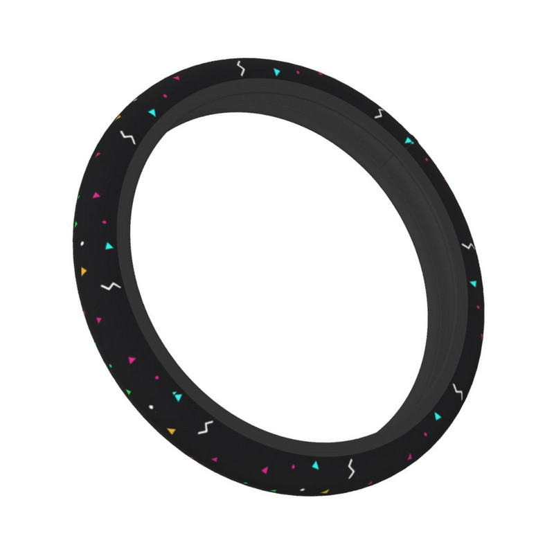 Armas geomeetria auto rooliratta kate 37-38 libisemisvastane automaatne rooliratta kaitse Auto stiiliga rooliratta tarvikud