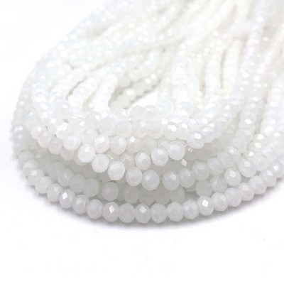 Žuto crvene boje 2/3/4/6/8 mm Rondelle Austria Fasetirane kristalne staklene perle za izradu nakita Opuštene razmaknice perle DIY narukvica