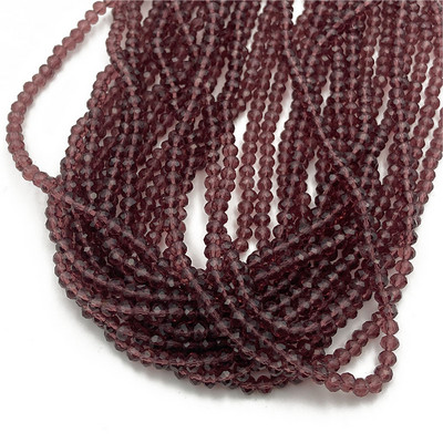 Žuto crvene boje 2/3/4/6/8 mm Rondelle Austria Fasetirane kristalne staklene perle za izradu nakita Opuštene razmaknice perle DIY narukvica