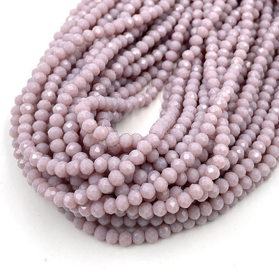 Žuto crvene boje 2/3/4/6/8 mm Rondelle Austria Fasetirane kristalne staklene perle za izradu nakita Opuštene razmaknice perle DIY narukvica