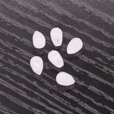 30 kom/lot 6*9 mm staklene perle u obliku kapi vode, raznobojne staklene perle s privjeskom u obliku kapljice za DIY ogrlicu, pribor za nakit