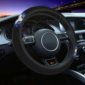 Ποδόσφαιρο Sports Car Κάλυμμα τιμονιού 38cm Μπάλες ποδοσφαίρου Αυτόματη προστασία τιμονιού Αξεσουάρ εσωτερικού χώρου με στυλ αυτοκινήτου