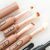 4 bucăți perie de machiaj convenabilă cusătură drăguț ochi buze perie de machiaj perie de machiaj instrumente de machiaj frumusețe perie de machiaj