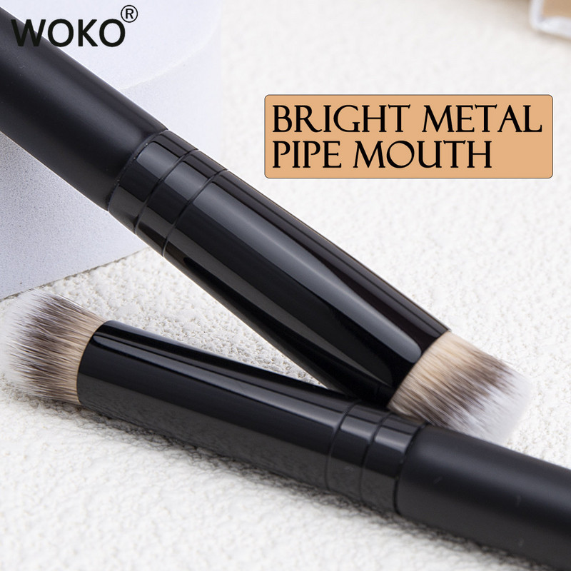 1/2tk Väikese nurga all oleva ümmarguse peaga peitepulk, sõrm, kõht, peitepulk, meigipintsel, must silmaring, akne peitepulk, meigitööriist