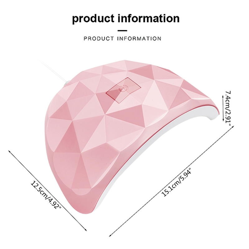 LED körömlámpa 54W Professzionális körömdíszítő eszközök automatikus szenzoros pedikűrrel