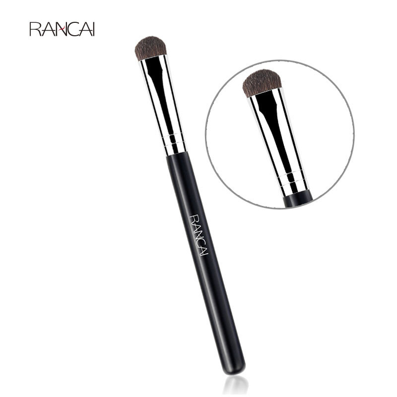RANCAI 1tk Professionaalne Smudge Brush Väikesed lauvärvipintslid Shoter Shader Silmapintslid Kosmeetika Ilu Essentials Tööriistad