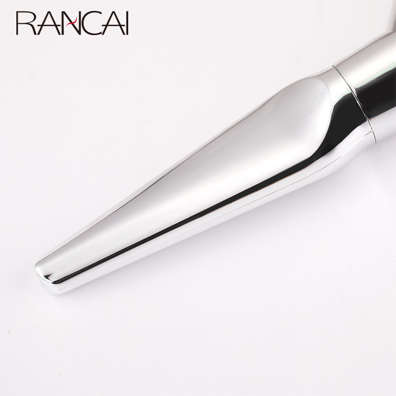 RANCAI 1db púderes egykefe teljes méretű bőrápoló ezüst szintetikus szálas tapadó ecset sminkeszközök alapozó arckefe