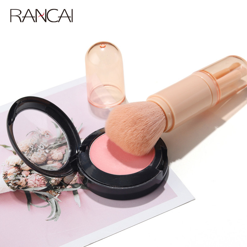 RANCAI 1 komplekt kahe otsaga meigipintslid Näopintsel lauvärvi peitepulk põsepuna puudri ilu kosmeetikavahenditele