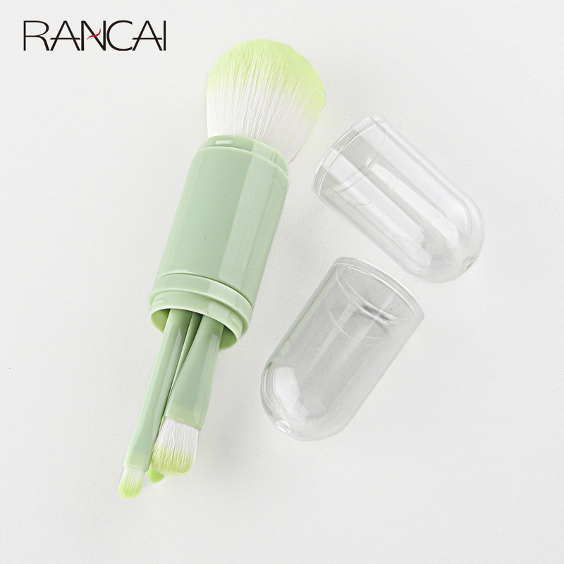 RANCAI 1 komplekt kahe otsaga meigipintslid Näopintsel lauvärvi peitepulk põsepuna puudri ilu kosmeetikavahenditele