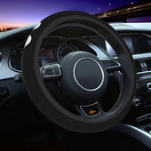 Χαριτωμένο κάλυμμα τιμονιού αυτοκινήτου με πρόσωπο Penguin 37-38 Soft Cartoon Animal Elastische Auto Decoration Steering-Wheel Accessories