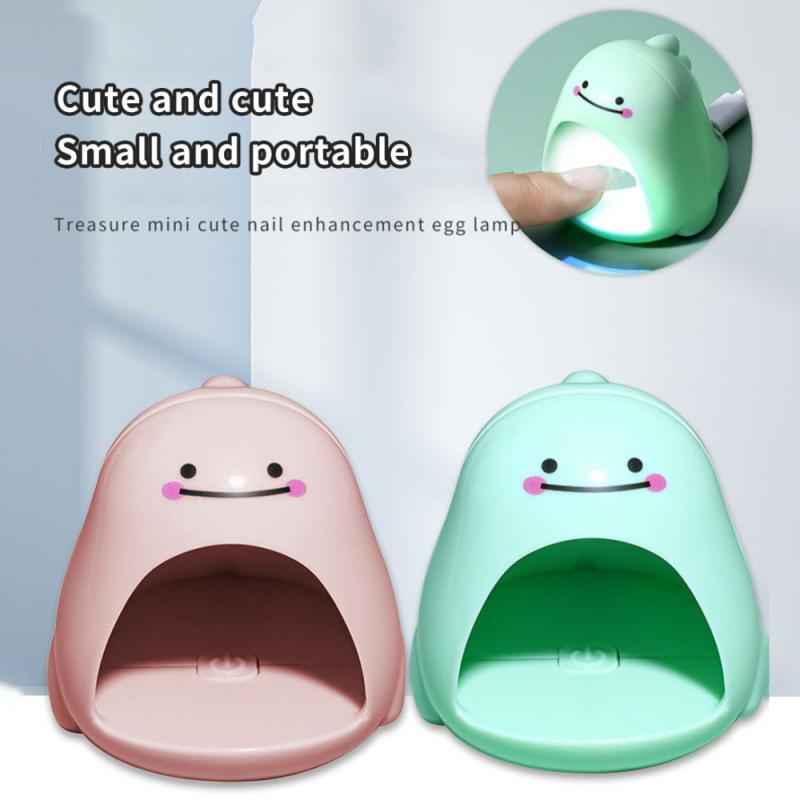 Röstitud küünelamp Mini kaasaskantav väike USB-toiteallikas Nail Art Quick Dry No Black Hand Maniküüri tööriistad Küünte kuivatamise lamp