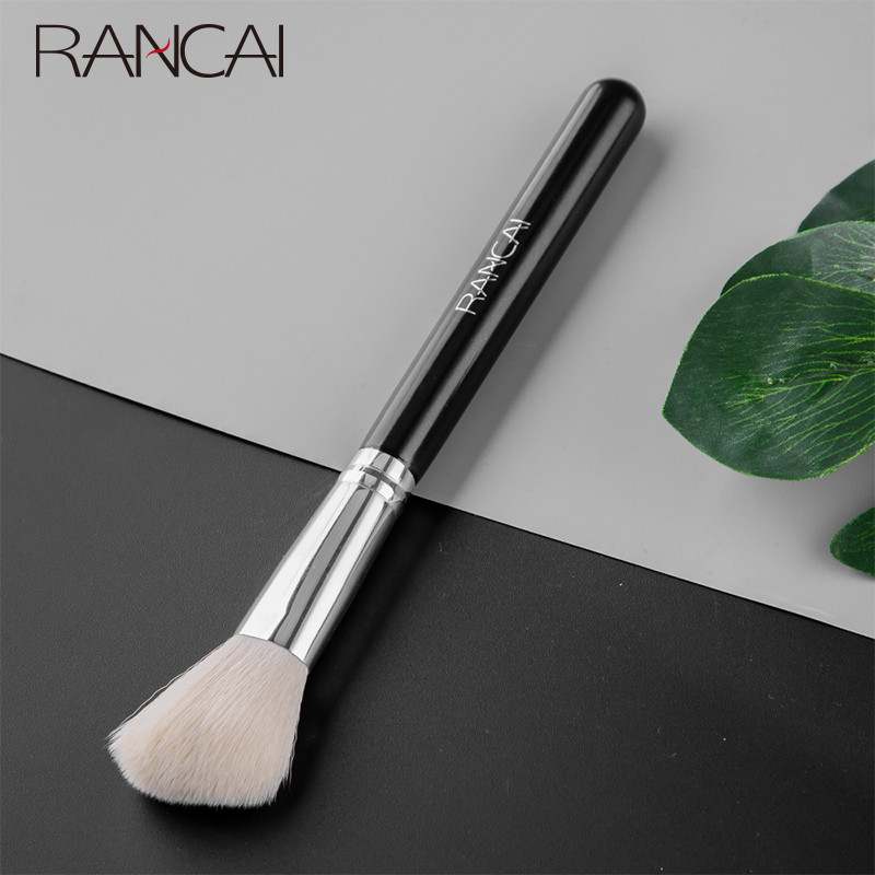 RANCAI Makeup Brush Oblique Contour Facial Liquid Foundation Blush Concealer Song and Dance Ka Brush Makeup Pincel Maquiagem