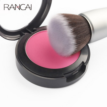 RANCAI 1 τμχ Pink πινέλα μακιγιάζ Flat Top Foundation Concealer Brush Large Face Repair contour for Liquid Cream Powder Tool