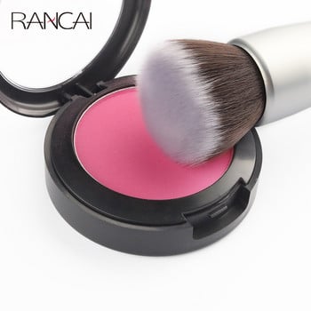 RANCAI 1 τμχ Pink πινέλα μακιγιάζ Flat Top Foundation Concealer Brush Large Face Repair contour for Liquid Cream Powder Tool