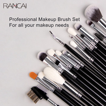 Πινέλο μακιγιάζ RANCAI Περισσότερα Kabuki Foundation Brush for Liquid Cream Powder Buffing Contour Buffing Blending Concealer Face Cosmetic Brush