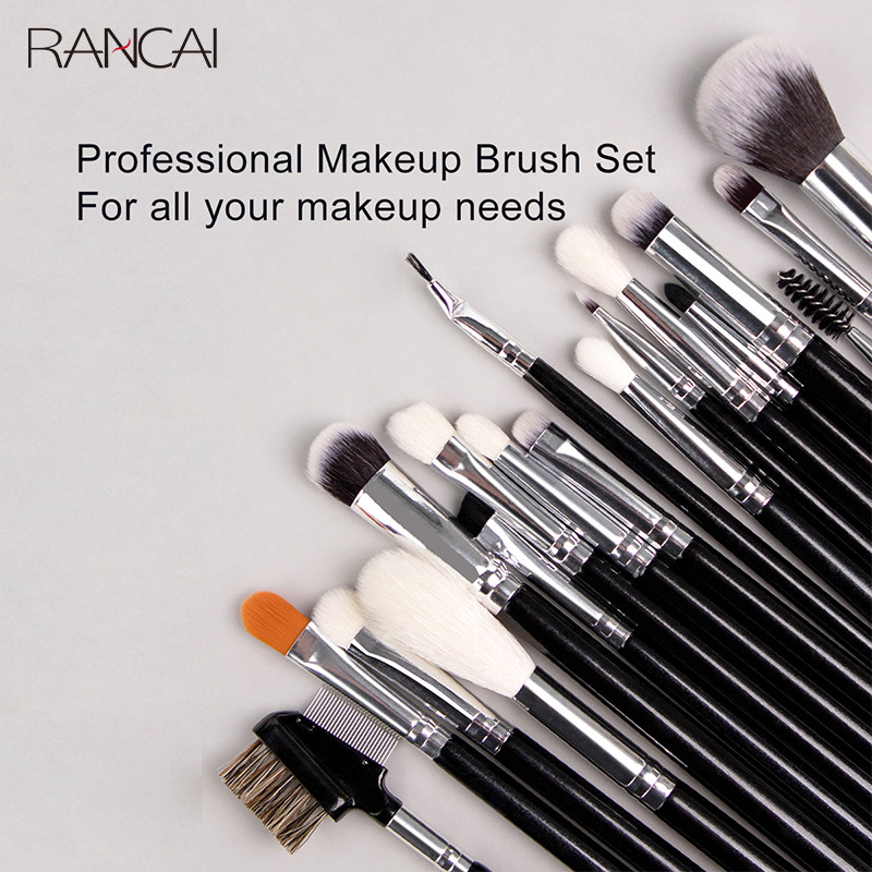RANCAI Makeup Brush More Kabuki Foundation Brush for Liquid Cream Puuder Contour Buffing Blending Concealer Näo Kosmeetika Pintsel