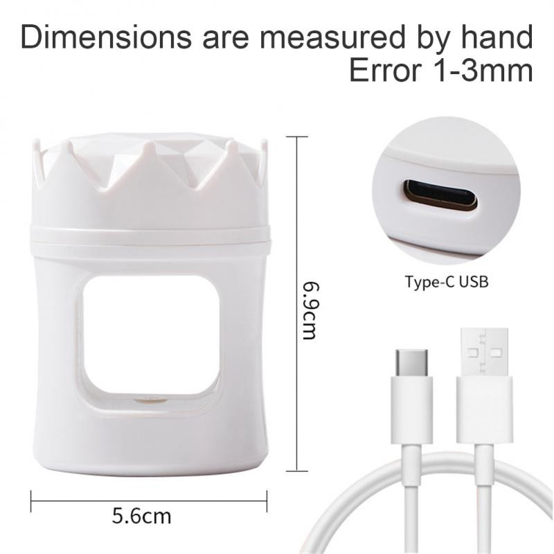 Led UV lampa za brzo sušenje Mini za manikuru Nail Art Lampa za nokte Sušilica laka za nokte 4 boje Diy Nails Pečena lampa za nokte