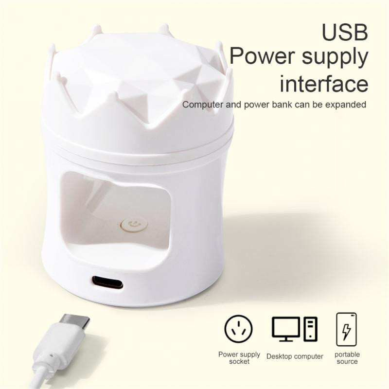 Led UV lampa za brzo sušenje Mini za manikuru Nail Art Lampa za nokte Sušilica laka za nokte 4 boje Diy Nails Pečena lampa za nokte