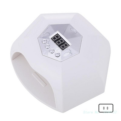 UV-LED-lamp küünekuivati maniküüri küünte kuivatuslamp 42LEDS-i UV-geel-lakiga LCD-ekraan liikumisanduriga UV-lamp allalaadimiseks