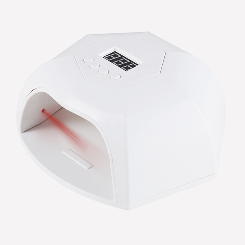 UV-LED-lamp küünekuivati maniküüri küünte kuivatuslamp 42LEDS-i UV-geel-lakiga LCD-ekraan liikumisanduriga UV-lamp allalaadimiseks