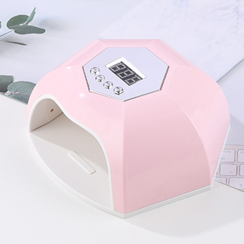 UV-LED-lamp küünekuivati maniküüri küünte kuivatuslamp 42LEDS-i UV-geel-lakiga LCD-ekraan liikumisanduriga UV-lamp allalaadimiseks