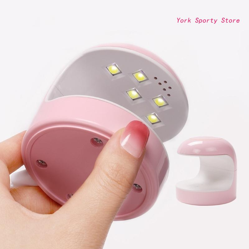 Mini LED svjetiljka za nokte, Lampa za gel nokte Alati za uređenje noktiju, UV LED svjetlo za manikuru za gel Nail Art Flash lampa za sušenje DIY Nail Art