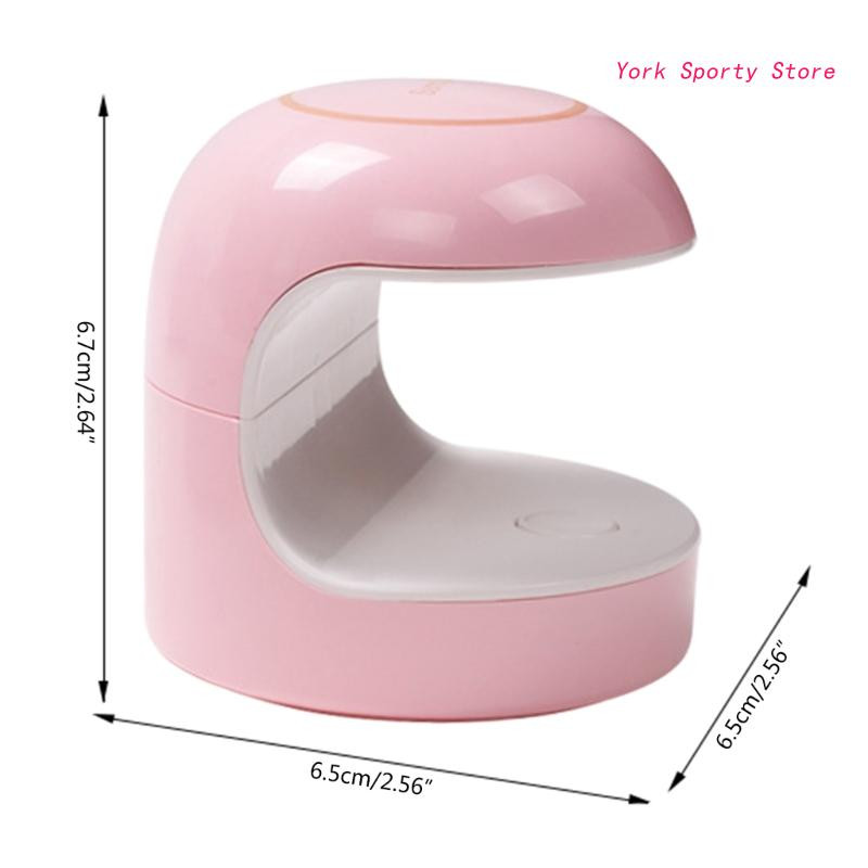 Mini LED svjetiljka za nokte, Lampa za gel nokte Alati za uređenje noktiju, UV LED svjetlo za manikuru za gel Nail Art Flash lampa za sušenje DIY Nail Art