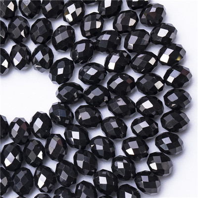 8MM Austria Mix šarene staklene rondelle perle za izradu nakita Diy dodaci Biseri Fasetirane kristalne perle Veleprodaja Z306AB