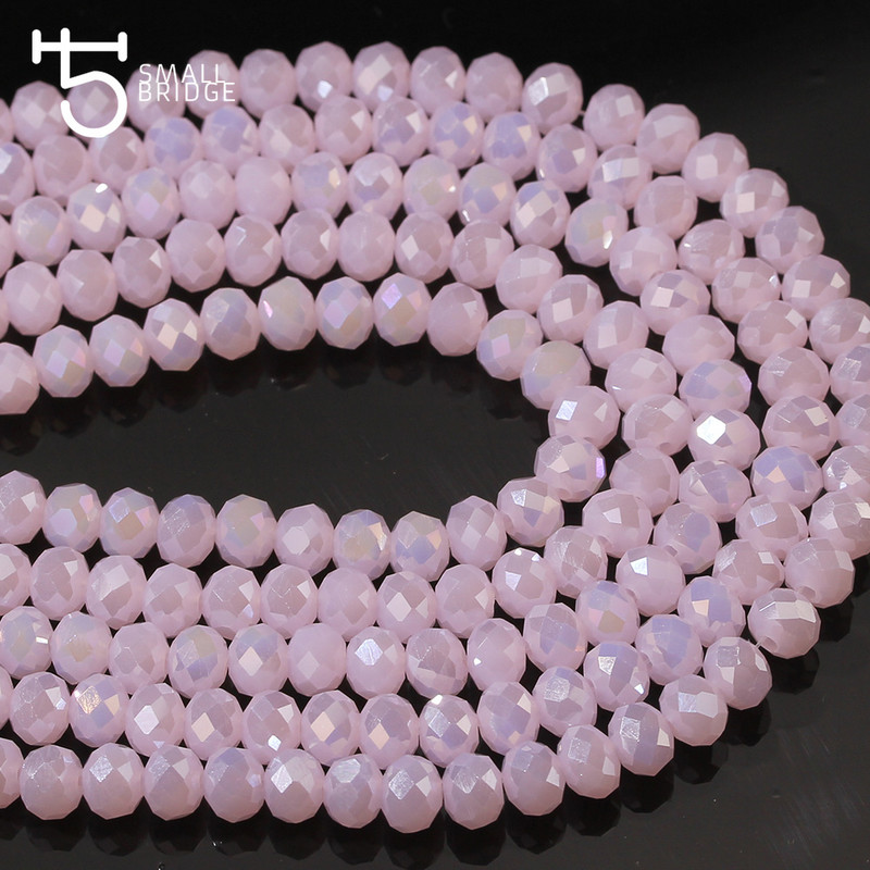 8MM Austria Mix šarene staklene rondelle perle za izradu nakita Diy dodaci Biseri Fasetirane kristalne perle Veleprodaja Z306AB