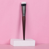 BETHY BEAUTY N18 profesionalna sintetička četkica za podlogu s ravnim vrhom, jednostruka četkica za puder u prahu Alati za uljepšavanje