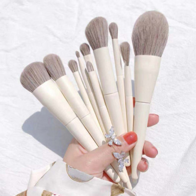 8-13Gb Aplauzuma otu komplekts Make Up Korektors Vaigu sārtuma Pulvera Otas Acu ēnas Highlighter Foundation Brush Kosmētikas skaistumkopšanas instrumenti