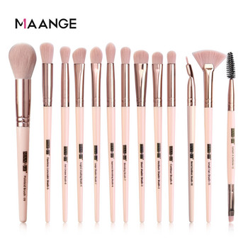 MAANGE NEW 3/5/13 τμχ/παρτίδα Πινέλα Μακιγιάζ Σετ For Foundation Powder Blush Eyeshadow Concealer Lip Eye Make Up Brush Beauty Tools