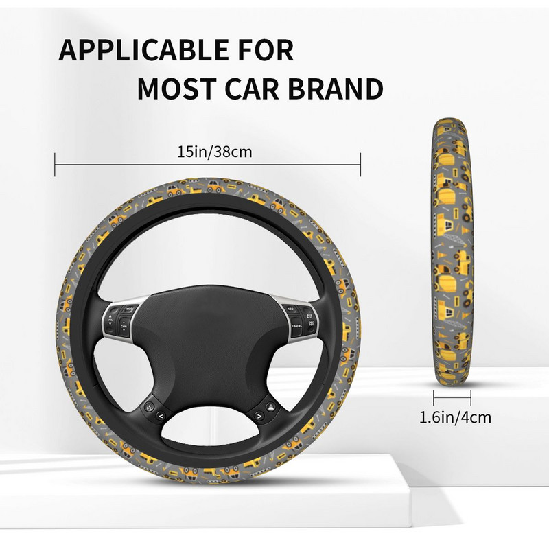 38 cm vairo gaubtai Ekskavatoriai Statybiniai sunkvežimiai Universalūs berniukui patinka animacinių filmų modelio automobilių priedai