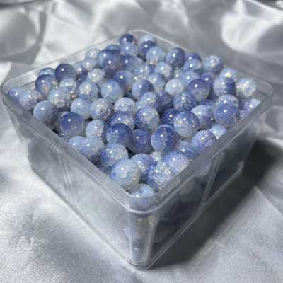 10 mm gradiento dviejų spalvų karoliukai rankų darbo pasidaryk mergaitei gražūs daugiaspalviai madingi apyrankės karoliai palaidi karoliukai fėjų papuošalai