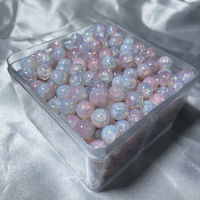 10 mm gradiento dviejų spalvų karoliukai rankų darbo pasidaryk mergaitei gražūs daugiaspalviai madingi apyrankės karoliai palaidi karoliukai fėjų papuošalai